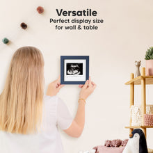 Load image into Gallery viewer, Solo Baby Sonogram Frame (Midnight Blue)
