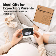 Load image into Gallery viewer, Solo Baby Sonogram Frame (Cloud Gray)
