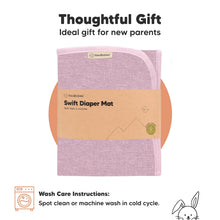 Load image into Gallery viewer, Swift Diaper Changing Pad (Sweet Pink)
