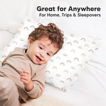 Load image into Gallery viewer, Printed Toddler Pillowcase 13X18&quot; (Jolly Rainbow)

