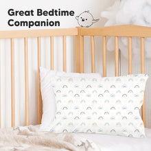 Load image into Gallery viewer, Printed Toddler Pillowcase 13X18&quot; (Jolly Rainbow)
