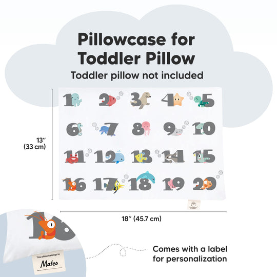 Printed Toddler Pillowcase 13X18" (Kea123)